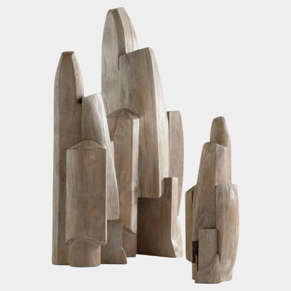 Weathered Grey Tranquility Sculpture