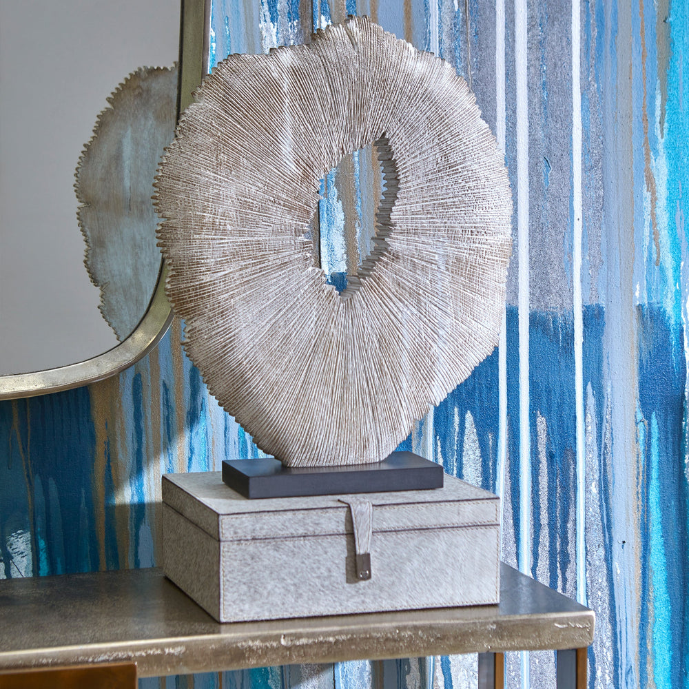 Winona Whitewash Sculpture