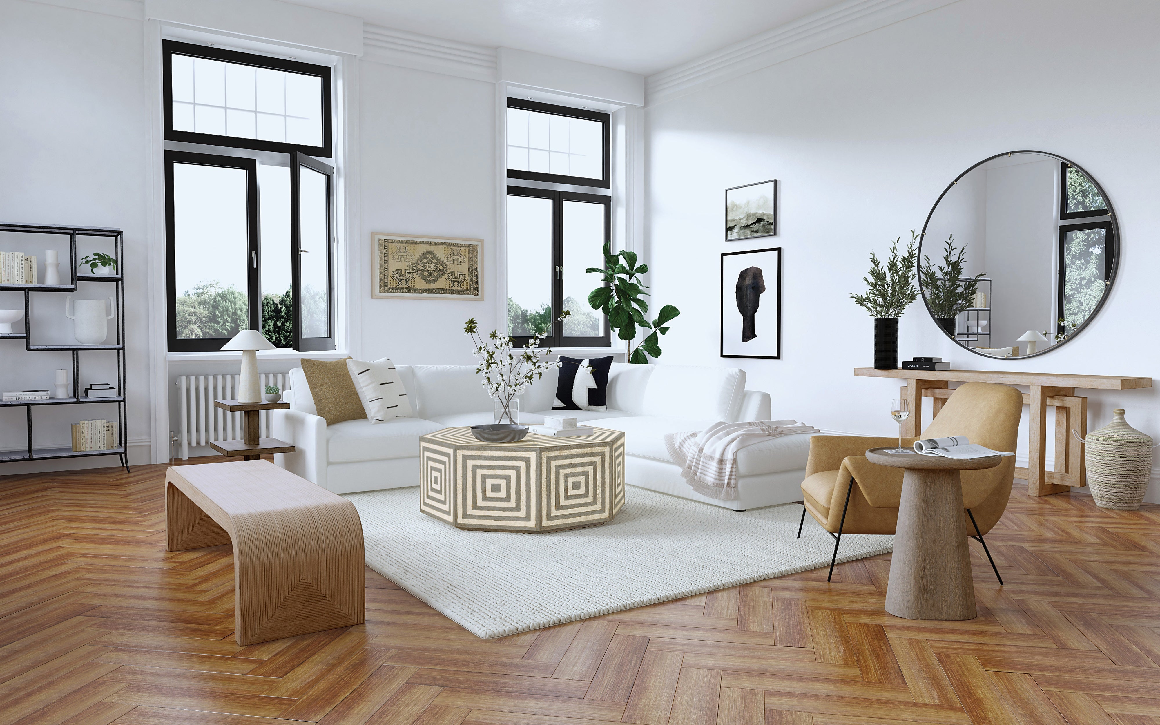 Market Modern Console