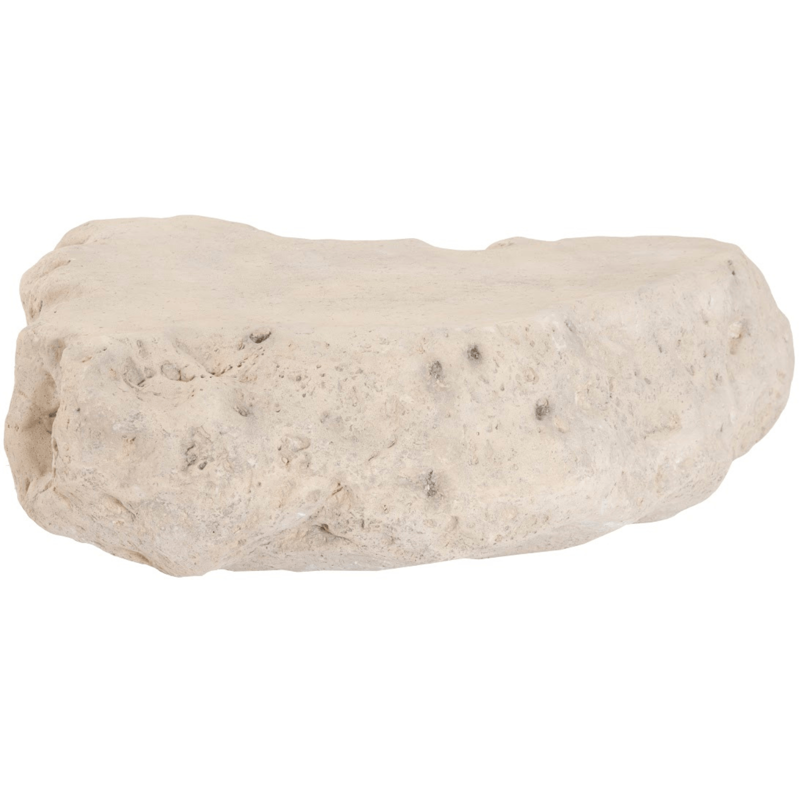 Cast Boulder Coffee Table in Roman Stone – Indoor/Outdoor