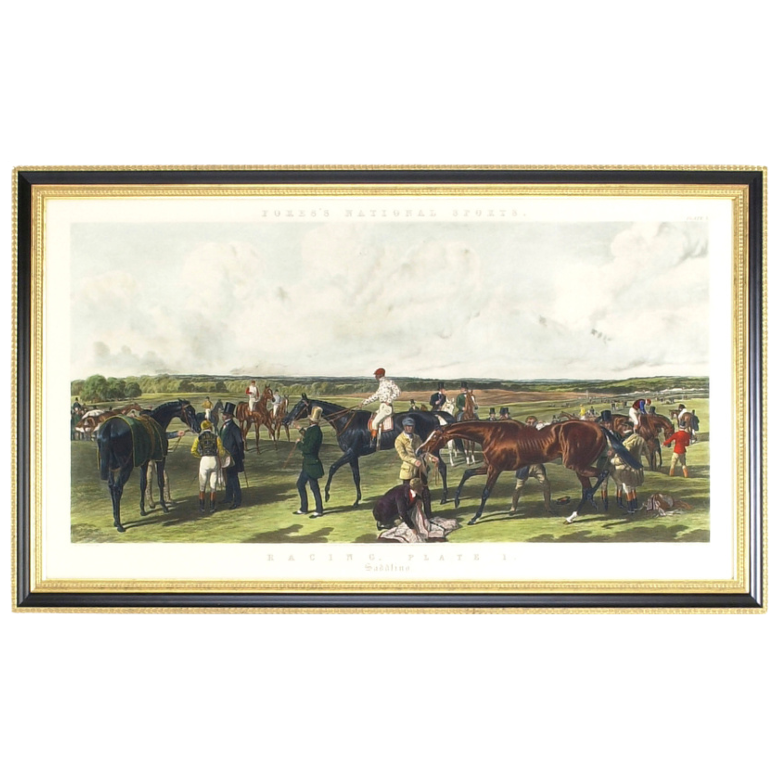 Fores Racing - Saddling