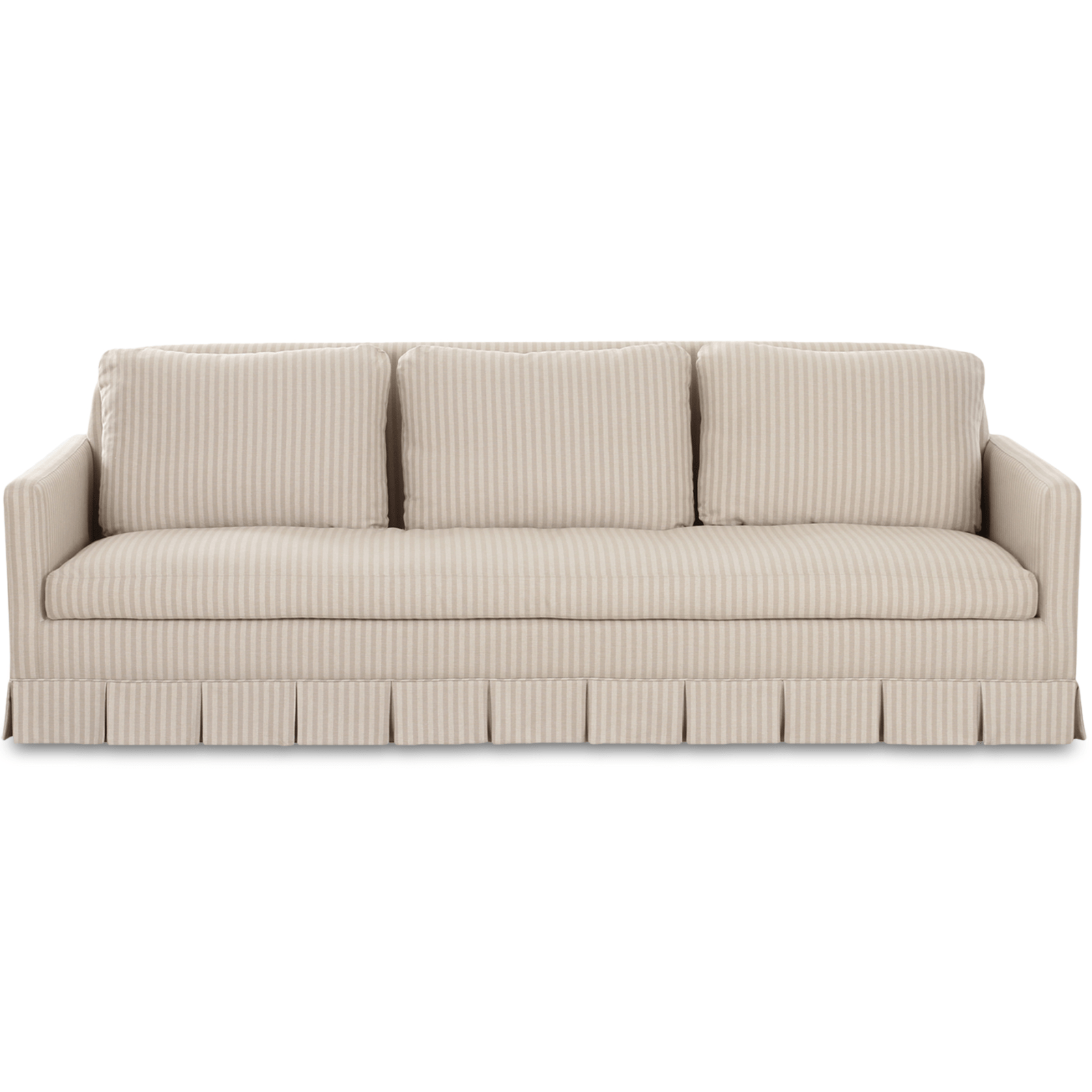 Pellicano Sofa in Beige Stripe – Romantic, Inspired Design