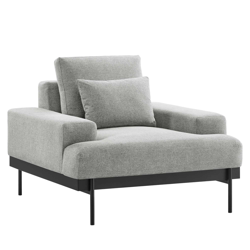 Proximity Armchair in Light Gray