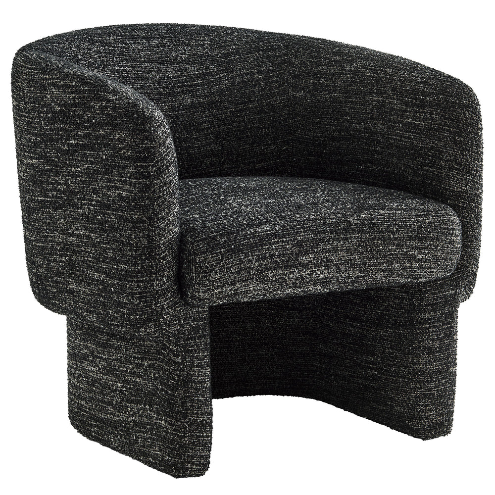 Muse Boucle Chair in Charcoal