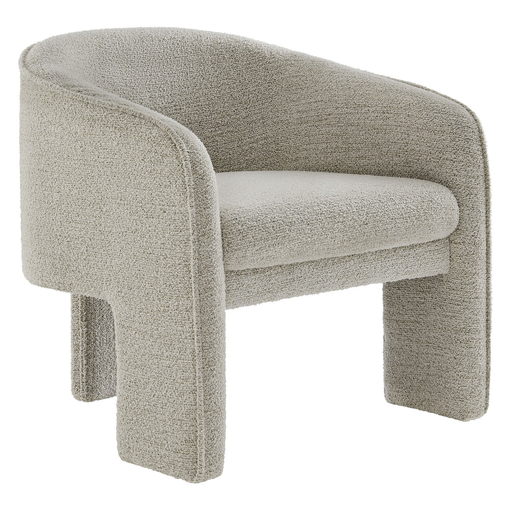 Greer Boucle Armchair in Parchment