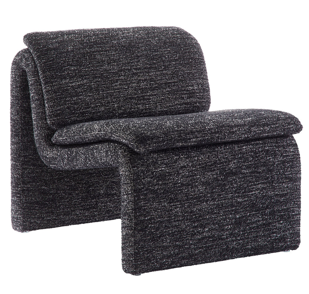 Dune Boucle Chair in Charcoal