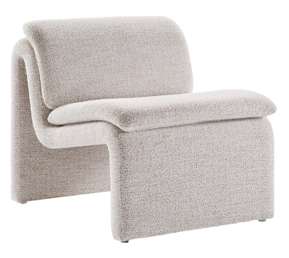 Dune Boucle Chair in Parchment