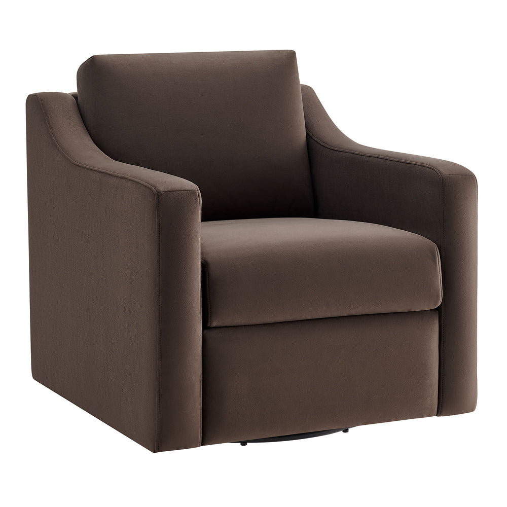 Liora Performance Velvet Armchair