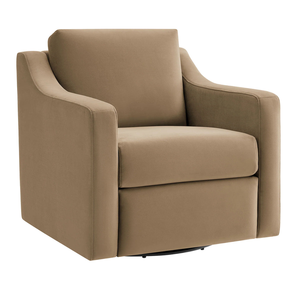 Liora Performance Velvet Armchair