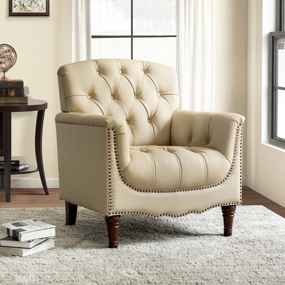 Elijah Armchair in Beige