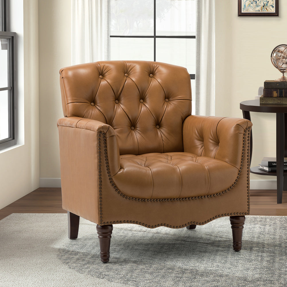 Elijah Armchair in Camel
