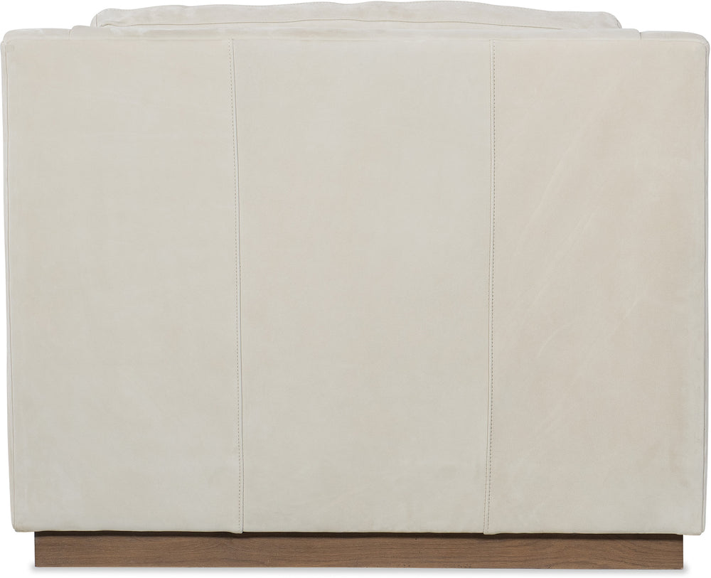 Jasmine Slope Arm Leather Chair – Modern Luxury Seating