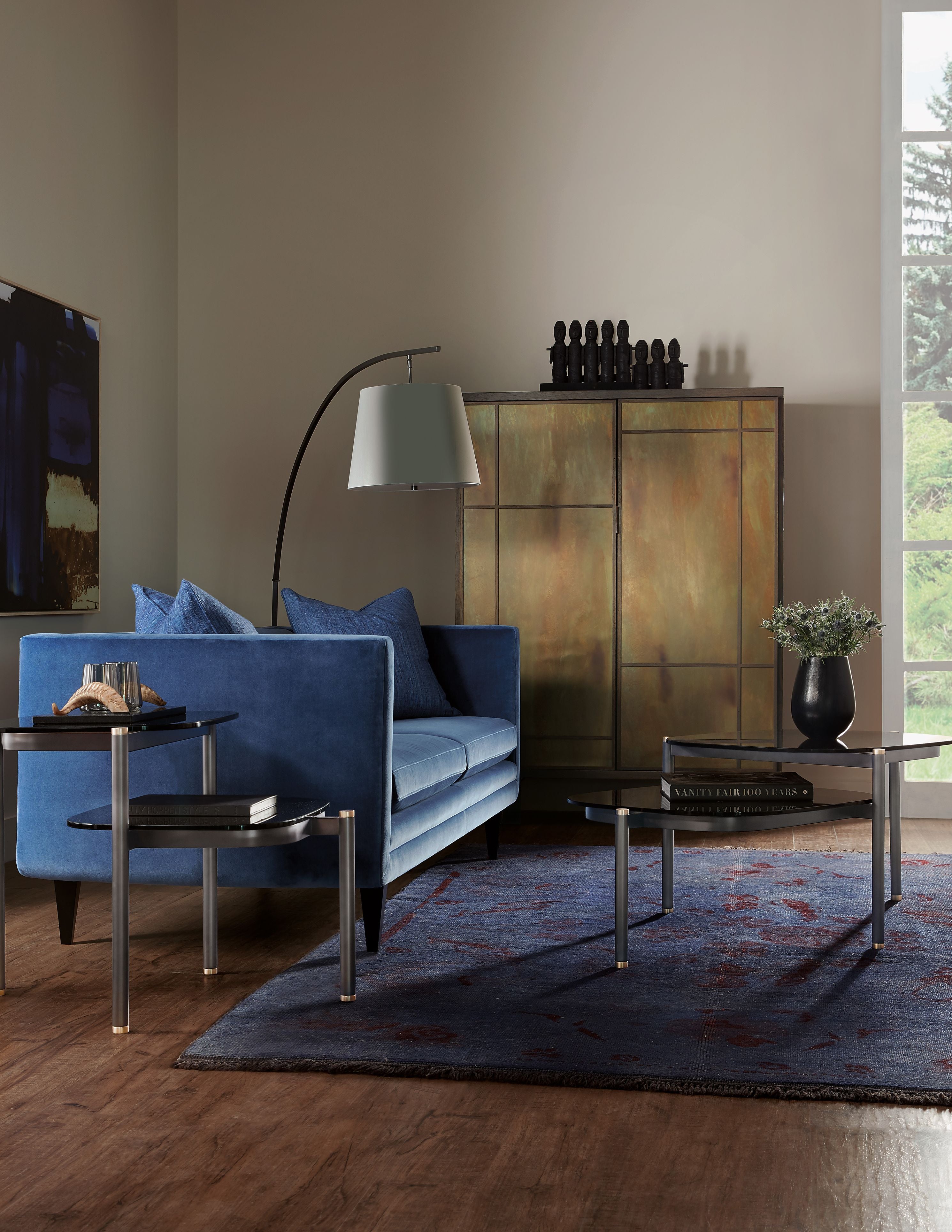 Adonis Two-Seat Fabric Sofa