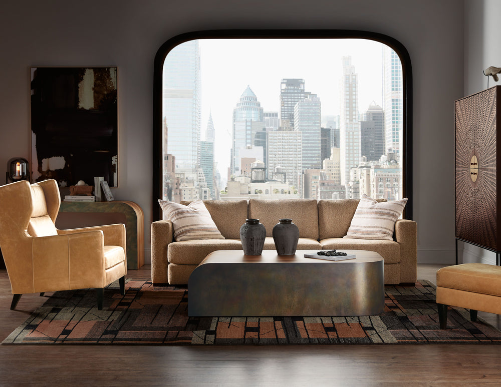 Arbor Wing Leather Chair – Modern Elegance & Comfort