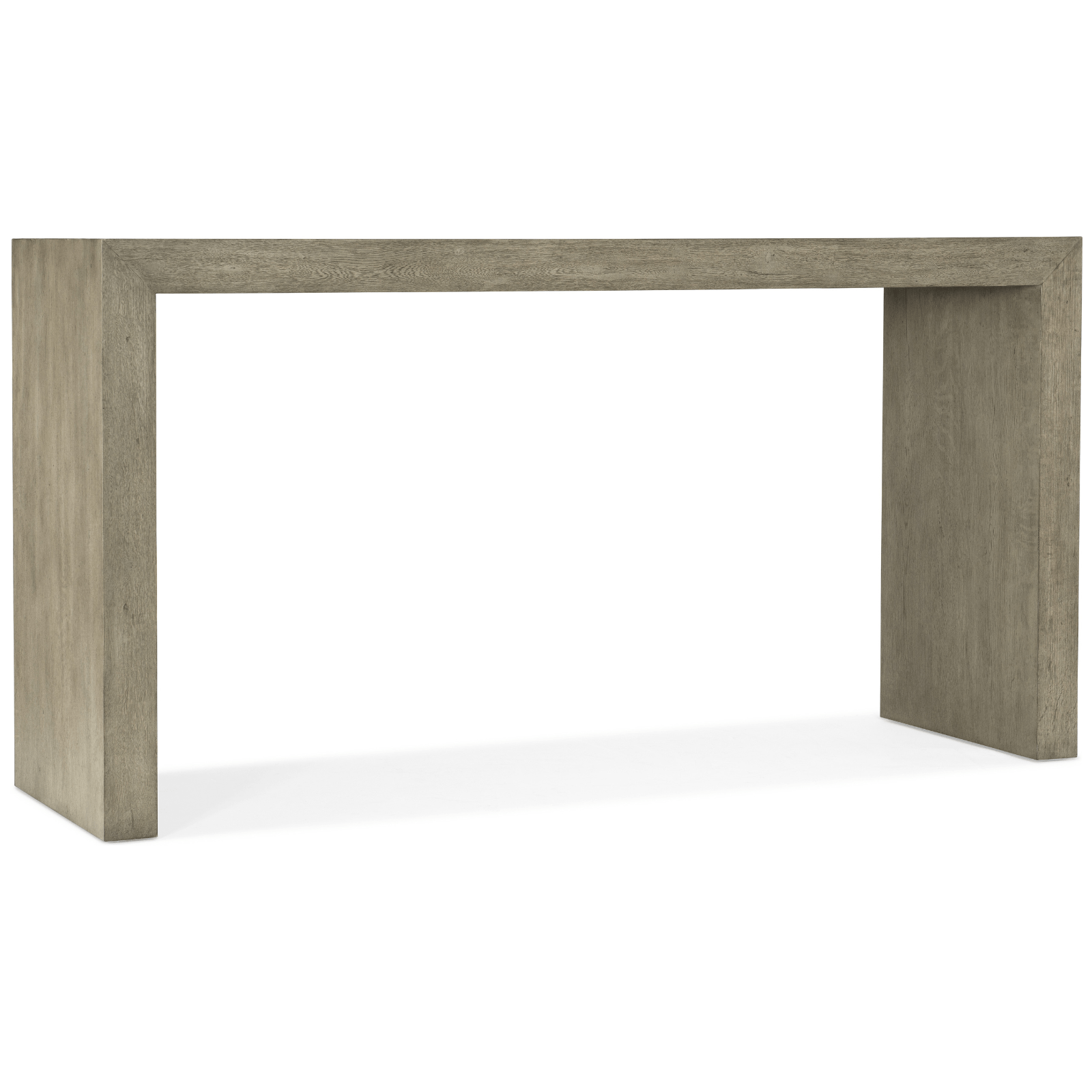 Linville Falls Chimney View Console–Oak Veneers, Smoked Gray