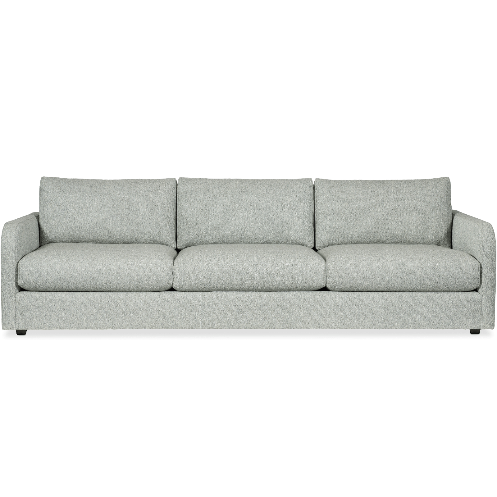 Darian 3 Over 3 Sofa Spa Blue Cotton Performance Fabric