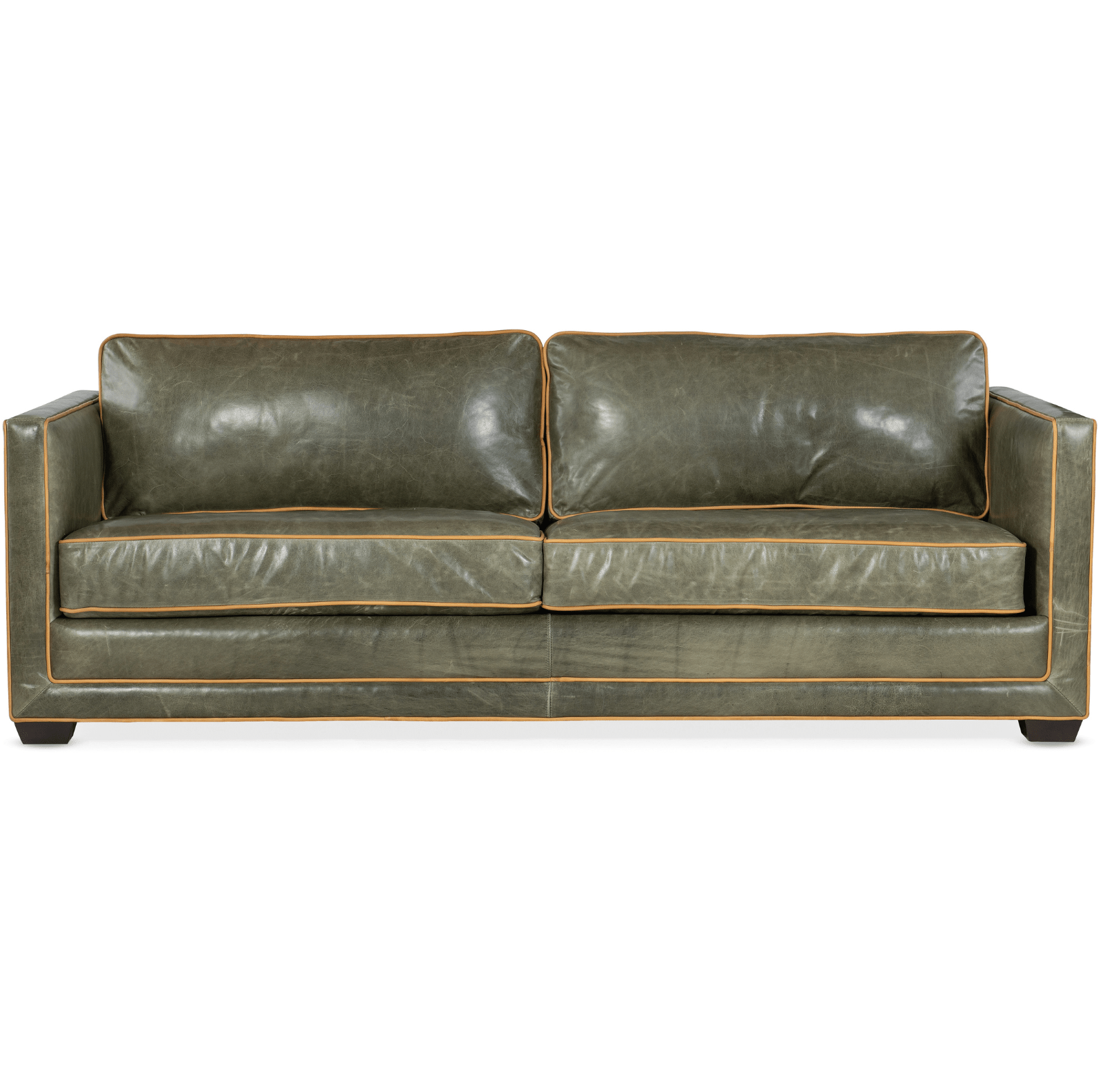 Raine Track Arm Leather Sofa