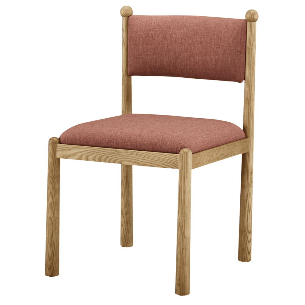 Villetta Set of 2 Dining Chair in Terracotta