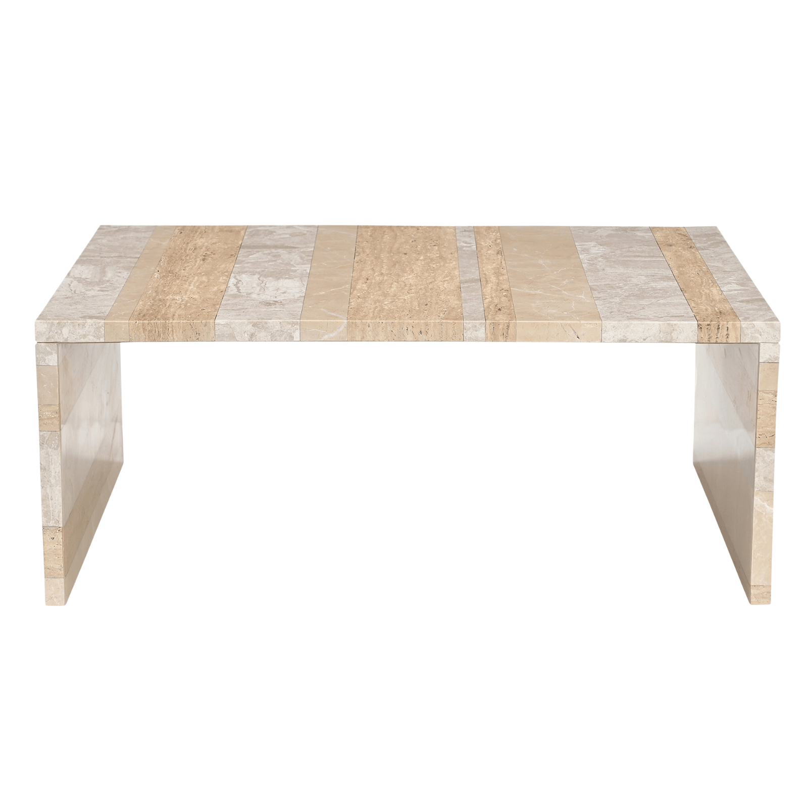 Rosa Italian Mixed Marble Table