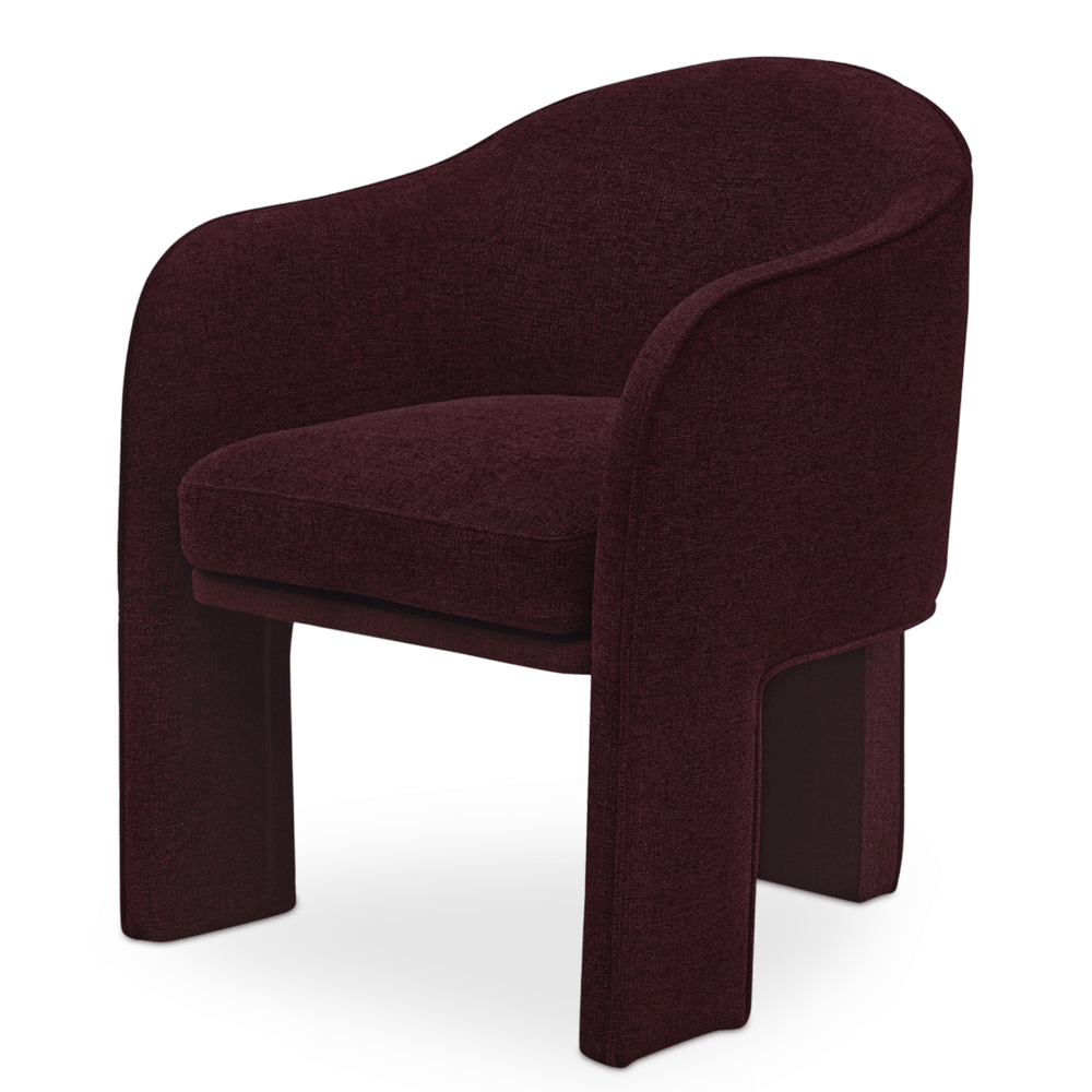 Clara Dining Chair in Plum