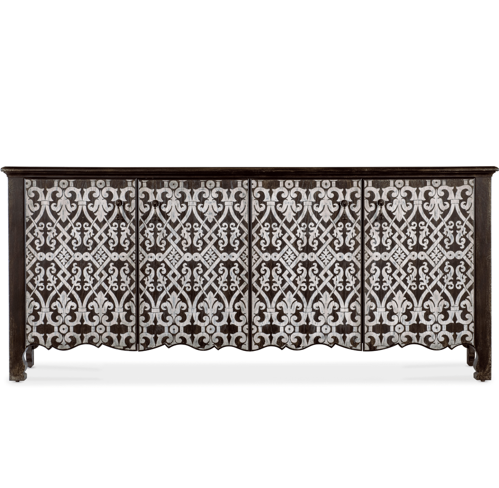 Americana Entertainment Credenza – Molasses Oak, Storage