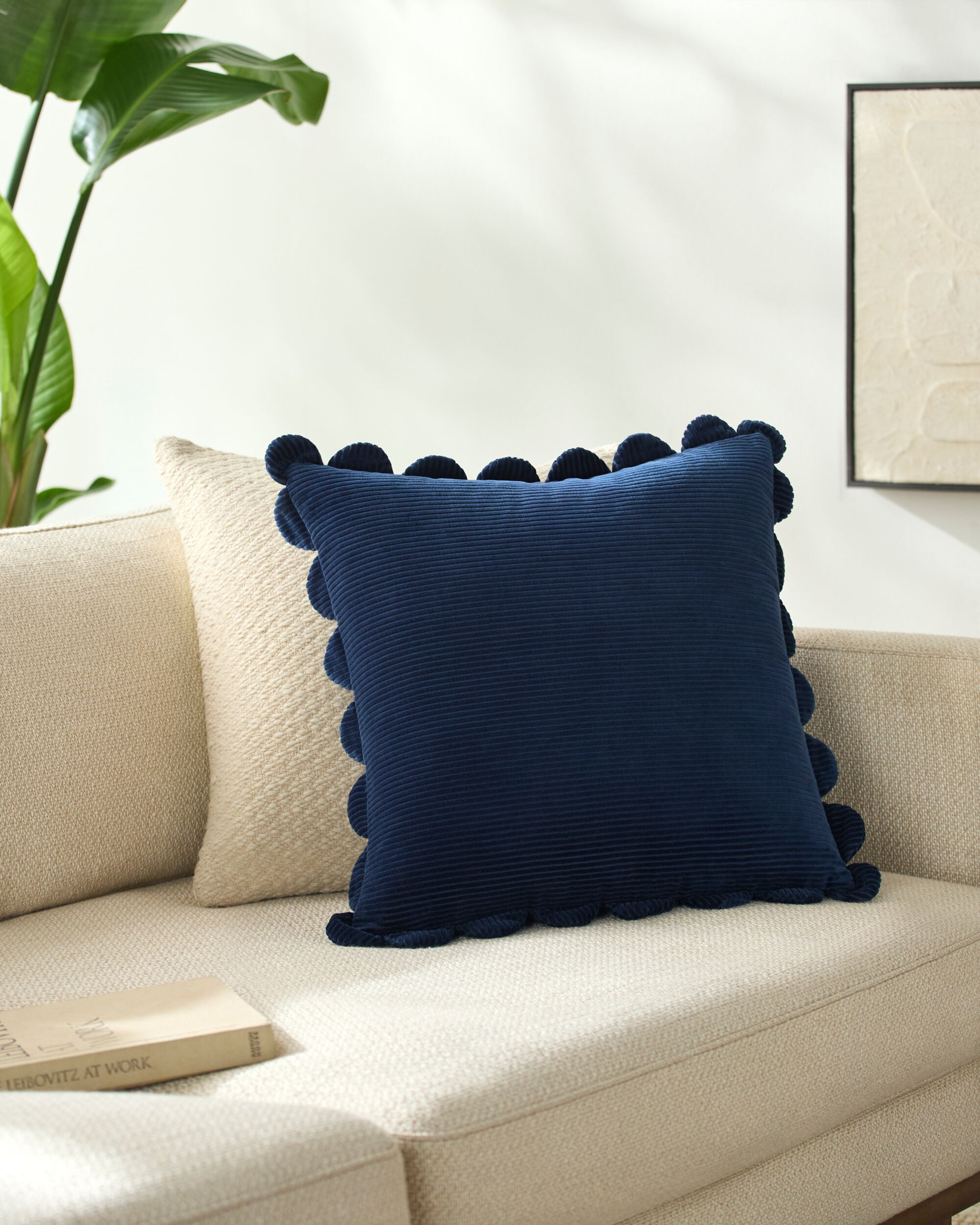 Corduroy Quarters Pillow