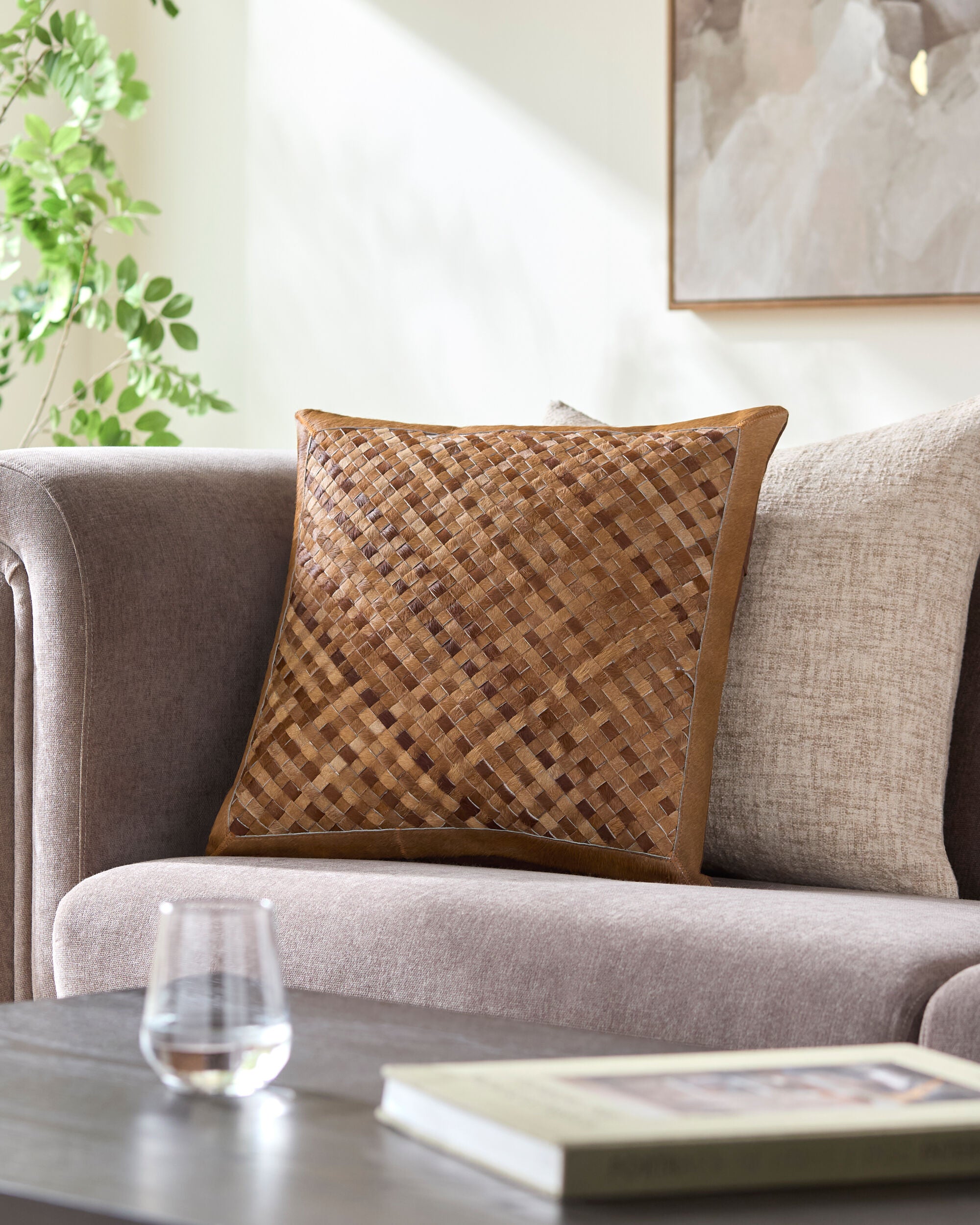 Cesta Pillow in Terracotta