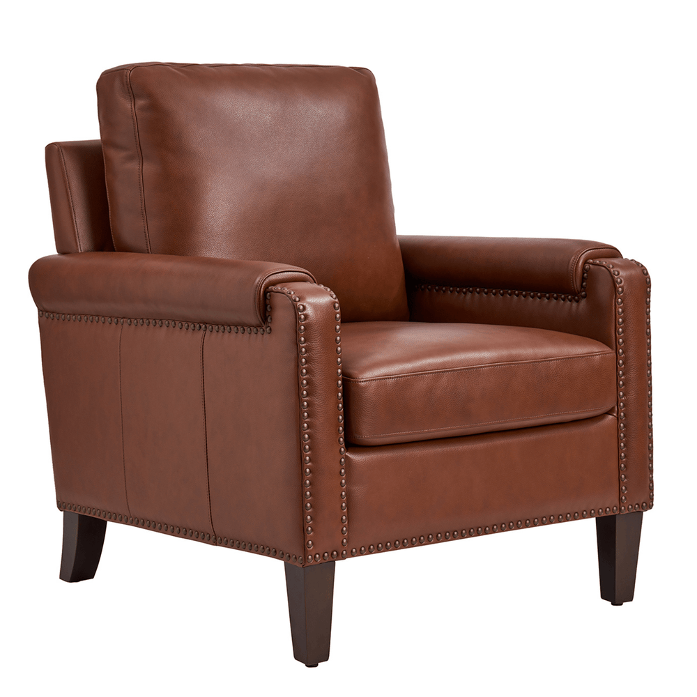 Raimund Armchair in Brown