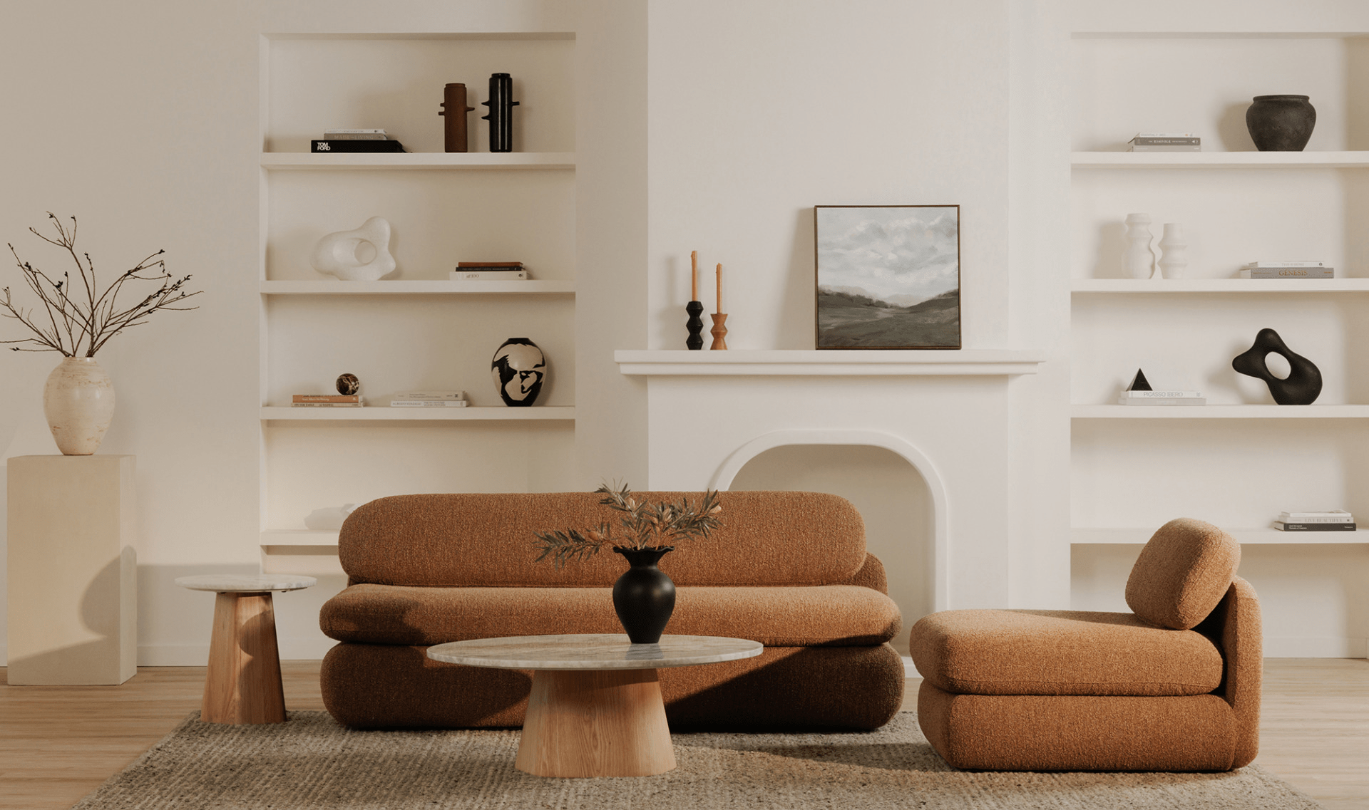 Evelyn Marble Coffee Table