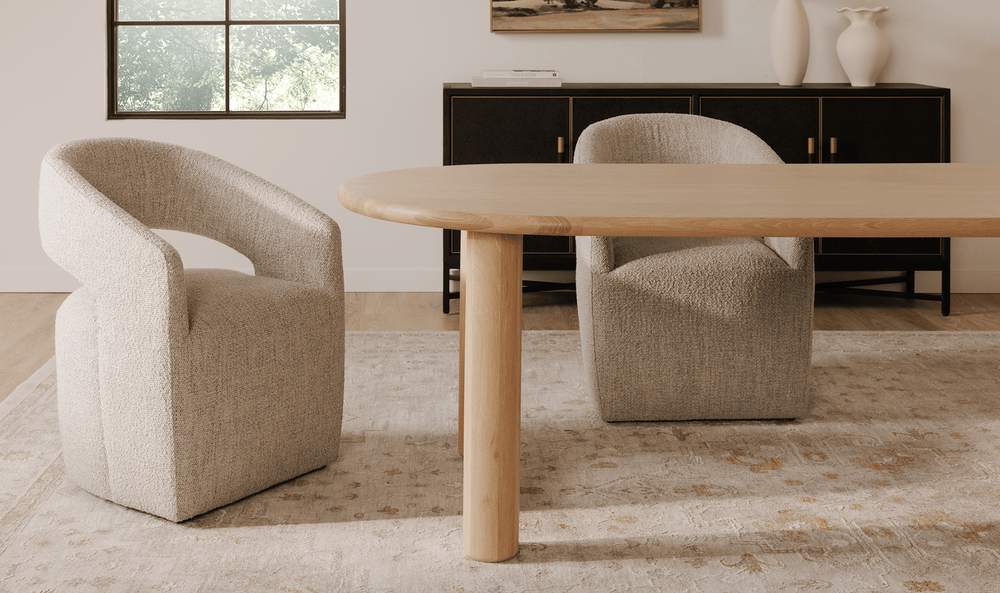 Barrow Rolling Dining Chair