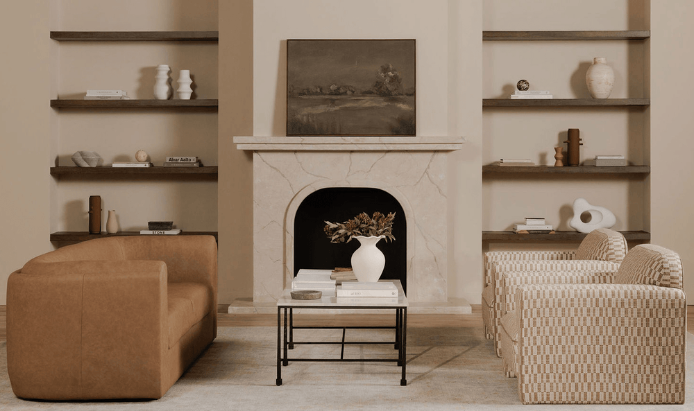 Leo Accent Chair in Taupe