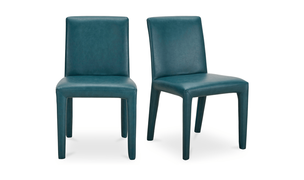 Monte Set of 2 Dining Chair in Teal