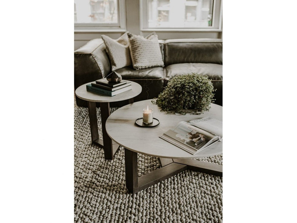 Jinxx Satwaria Marble Side Table