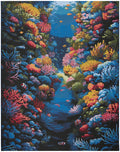 Color Splash Multicolor Coastal, Nautical & Beach Polypropylene Area Rug