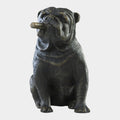 Old World Mini Bulldog Sculpture