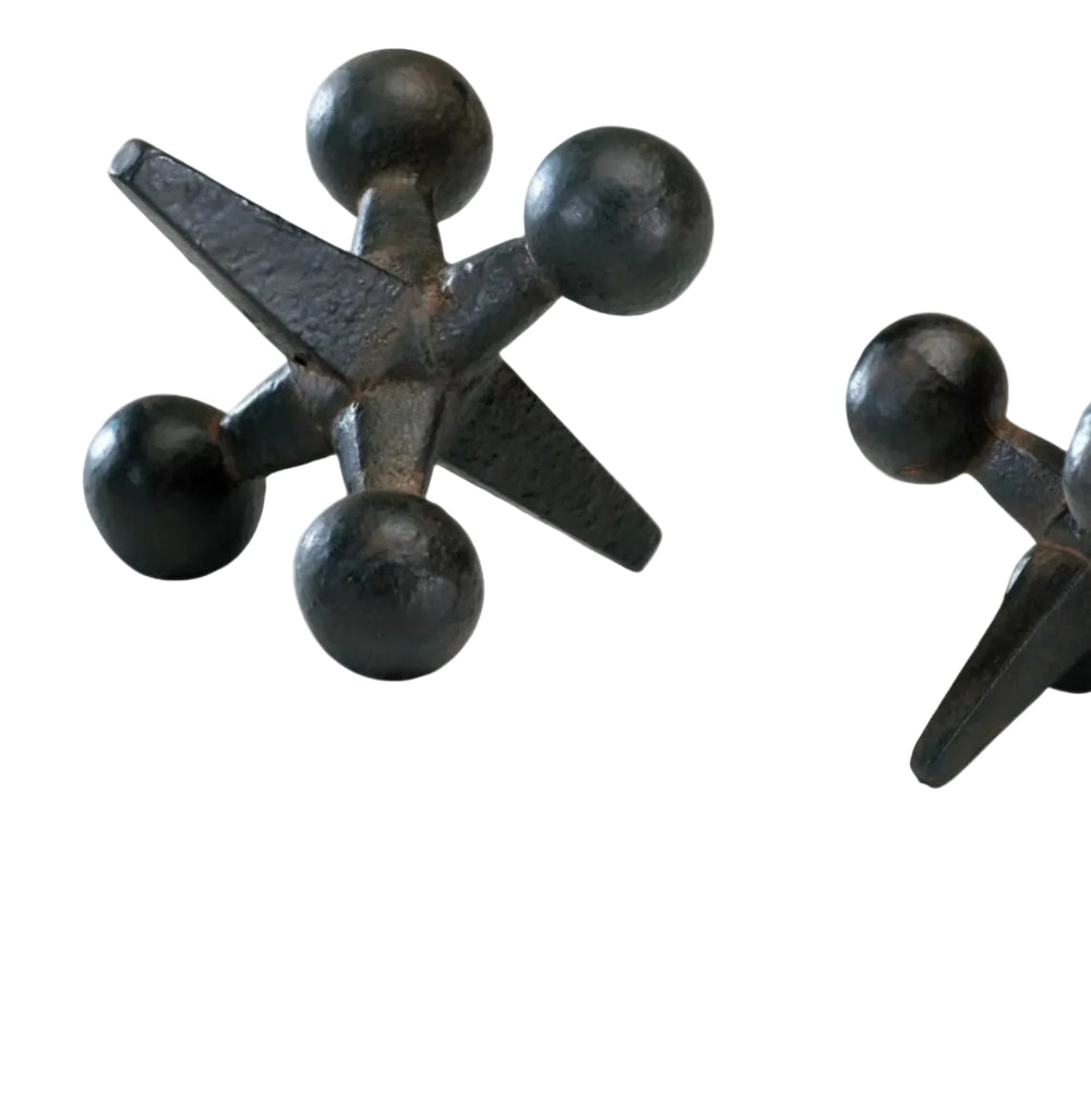 Large Black Jack Sculpture
