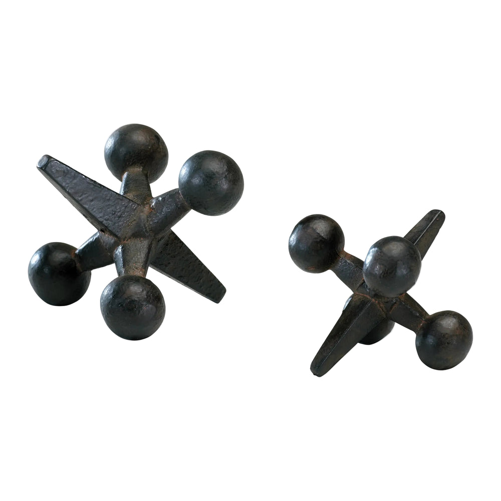 Large Black Jack Sculpture
