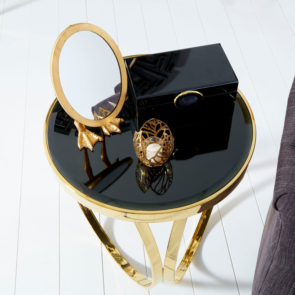 Gold Duck Leg Mirror