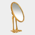 Gold Duck Leg Mirror
