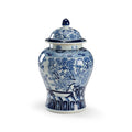 Floral Covered Urn