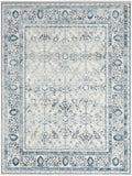 Dekor Grey Navy Vintage Polypropylene Area Rug