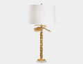 Palm Island Lamp - Gold