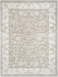 Dekor Ivory Vintage Polypropylene Area Rug