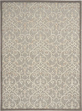 Aloha Natural Contemporary Polypropylene Area Rug