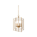 Cube Chandelier - Gold (Sm)