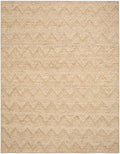 Pure Purl Beige Ivory Modern Wool Area Rug
