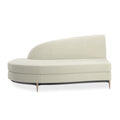 Three's Company Laf Chaise in Ivory