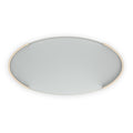Love Oval Cocktail Table - Matte Pearl