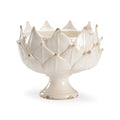 White Leaf Vase