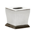 Waved Edge Tissue Box - Nickel